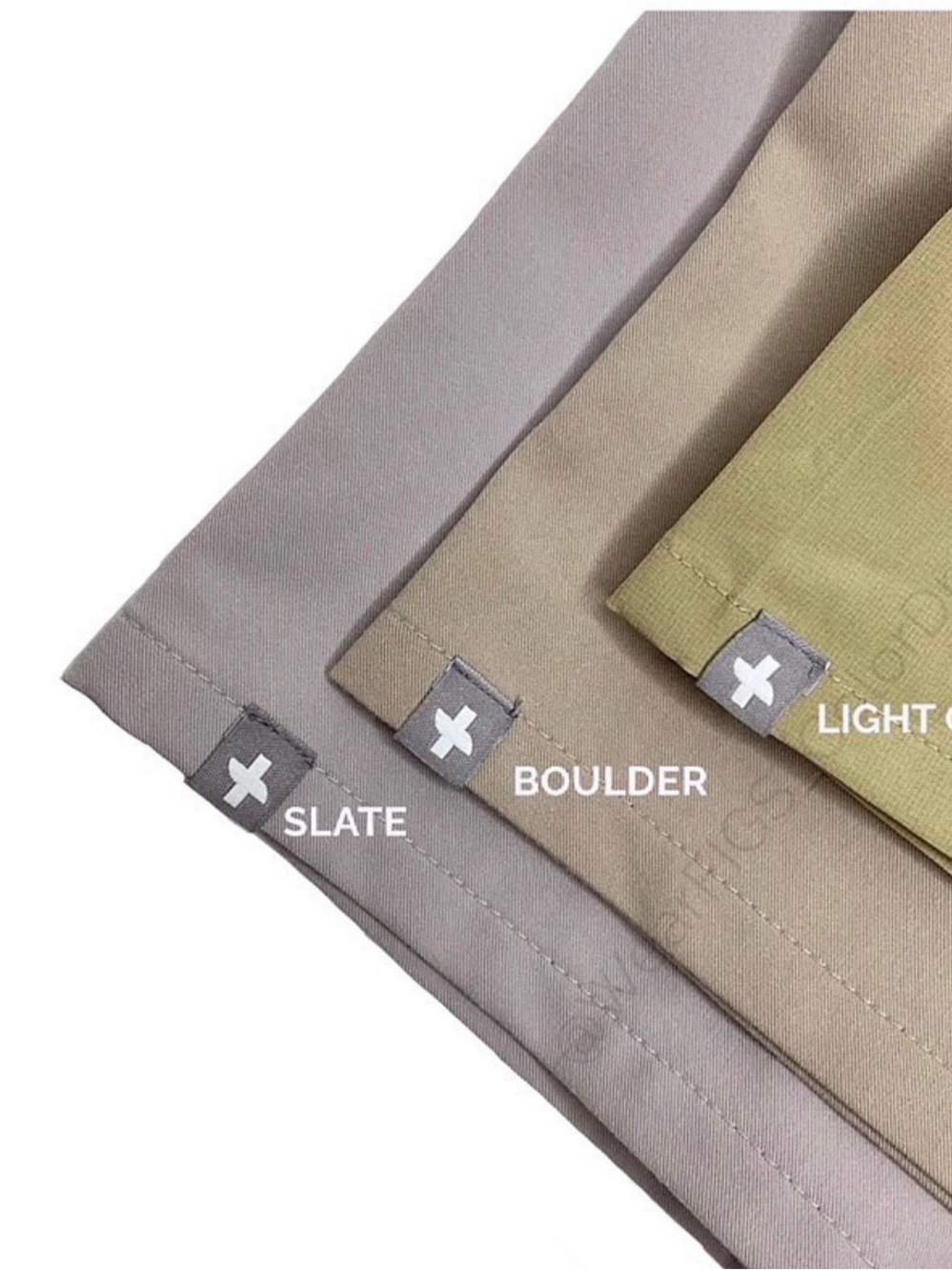 Figs Rafaela Oversized Scrub Top Medium Slate Tan Nurse Hospital Medical - Picture 9 of 9